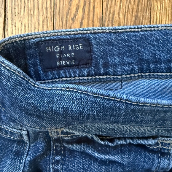 Lucky Brand Stevie High Rise Flare Blue Women's Jeans - Picture 3 of 5